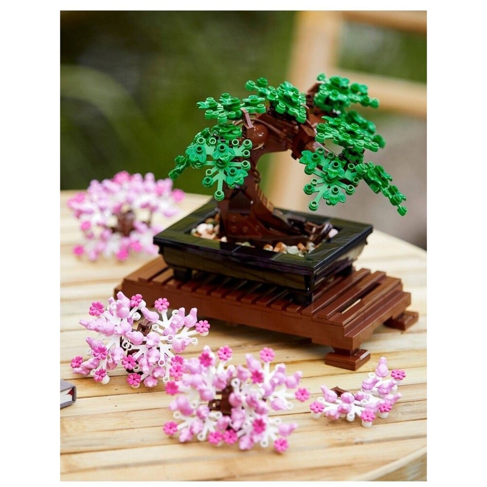 LEGO Botanicals Bonsai Tree Building Set - Artificial Bonsai Tree